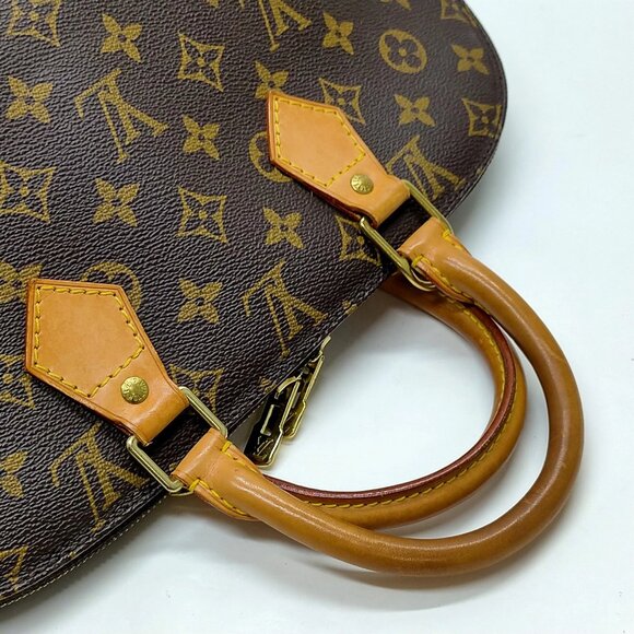 Louis Vuitton Alma Brown Monogram Hand Bag lux335-102325 - Picture 4 of 9